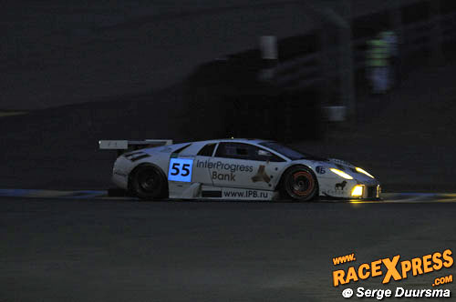 Lamborghini in the dark